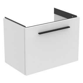 Ideal Standard i.life S Compact Matt White Wall-mounted Bathroom Vanity unit (H) 440mm (W) 600mm