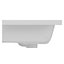 Ideal Standard i.life S Gloss White Rectangular Vanity Basin (W)80cm
