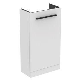 Ideal Standard i.life S Slimline Matt White Freestanding Bathroom Vanity unit (H) 740mm (W) 410mm