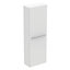 Ideal Standard i.life S Tall Matt White Single Wall-mounted Bathroom Cabinet (H)120cm (W)40cm