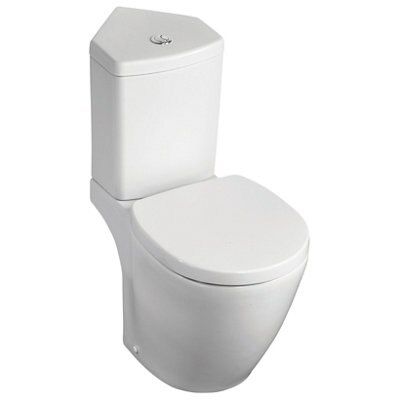 Ideal Standard Imagine compact White Close-coupled Toilet with Soft close seat