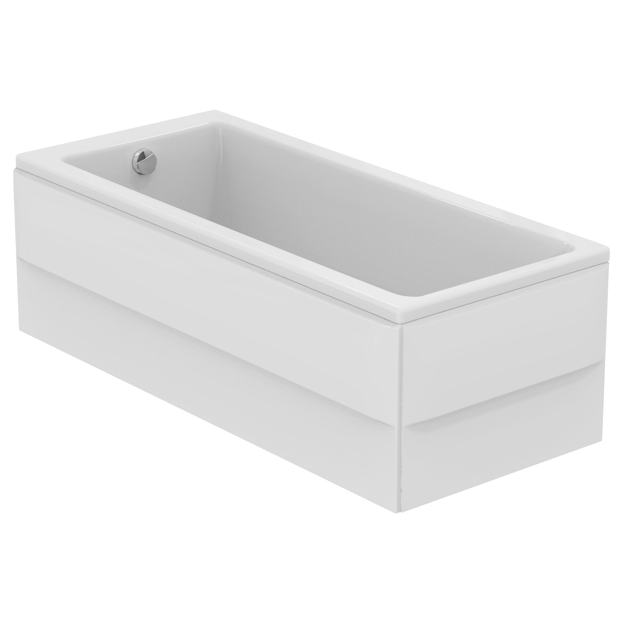 Ideal Standard Imagine White Acrylic Rectangular Straight Bath (L)1700mm (W)750mm