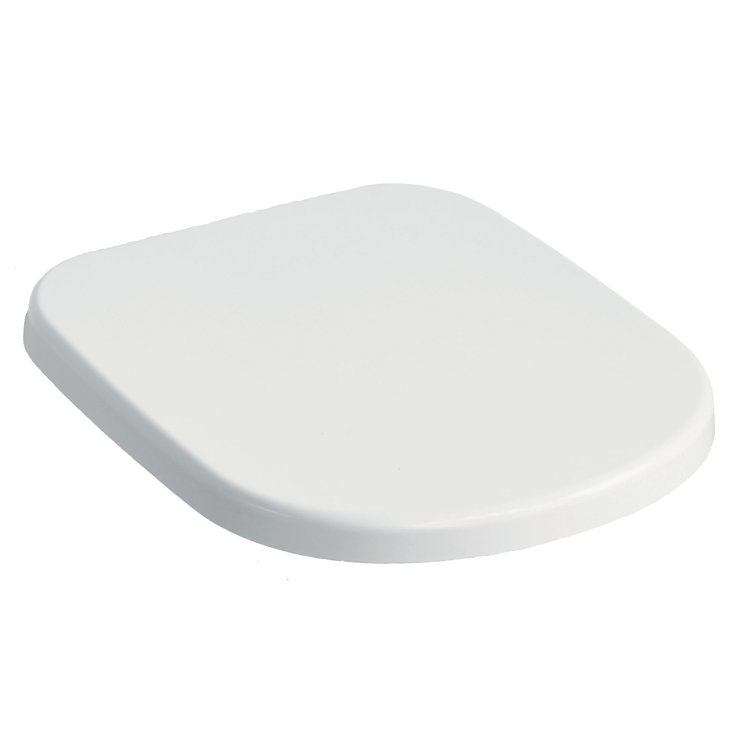 Ideal Standard Kyomi White Soft close Toilet seat DIY at B&Q