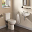 Ideal Standard Sandringham 21 White D-shaped Wall-mounted Cloakroom Basin (W)35cm