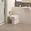 Ideal Standard Studio echo Contemporary Back to wall Boxed rim Toilet & cistern with Soft close seat