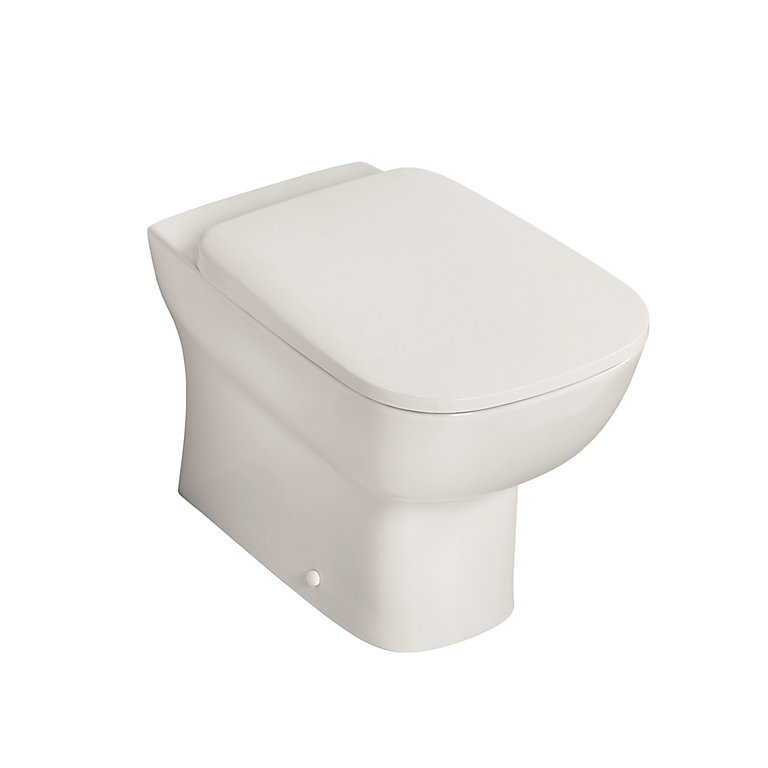 Ideal Standard Studio Echo Contemporary Back to wall Boxed rim Toilet set with Soft close seat