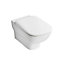 Ideal Standard Studio echo Contemporary Wall hung Boxed rim Toilet with Soft close seat