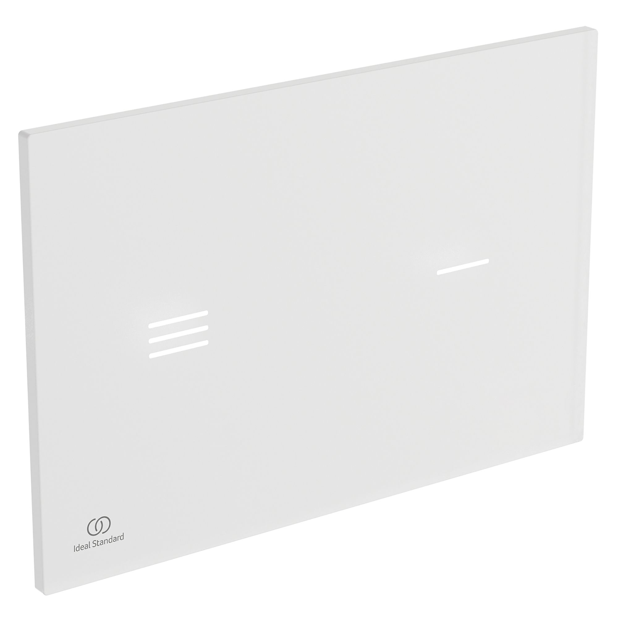 Ideal Standard Symfo NT1 electronic White Dual Flushing plate with No-touch activation (H)220mm (W)150mm