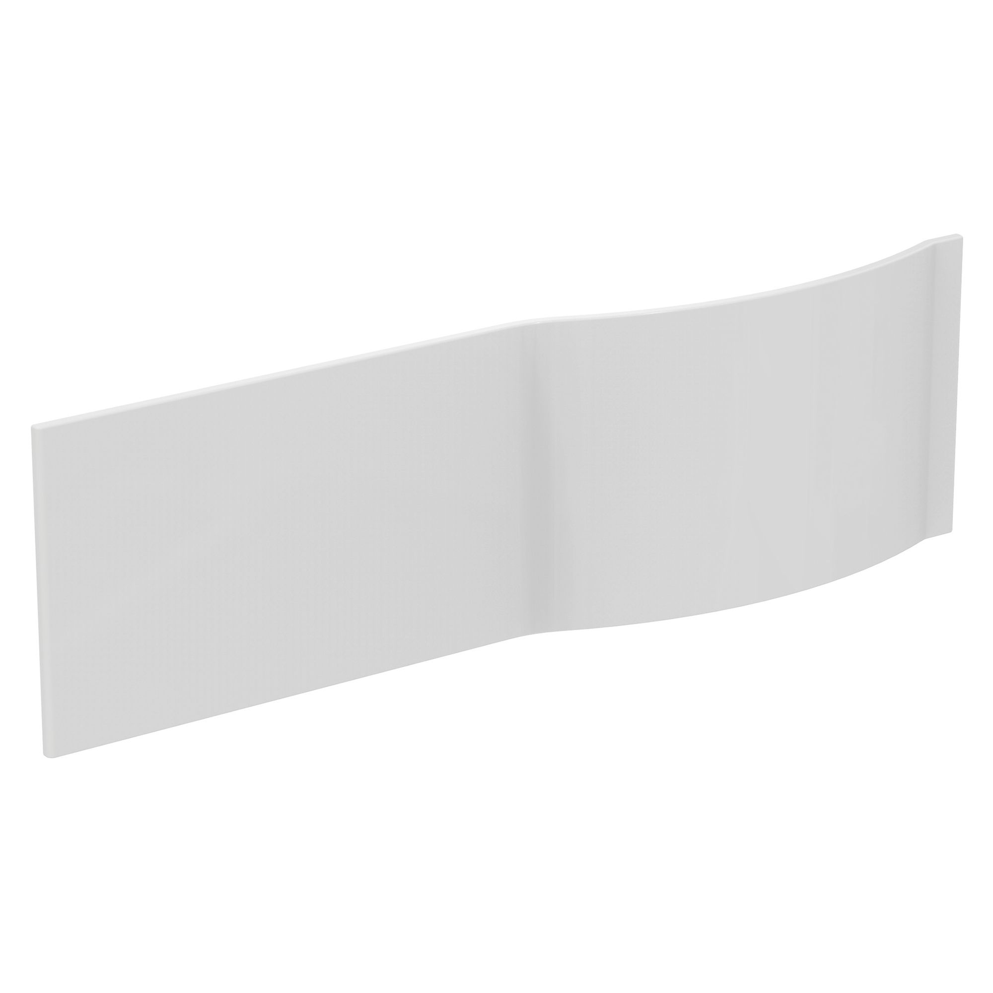 Ideal Standard Tempo Arc Matt White Left or right-handed Curved Front Bath panel (H)51cm (W)170cm