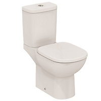 Ideal Standard Tempo Contemporary Close-coupled Boxed rim Standard Toilet set with Soft close seat