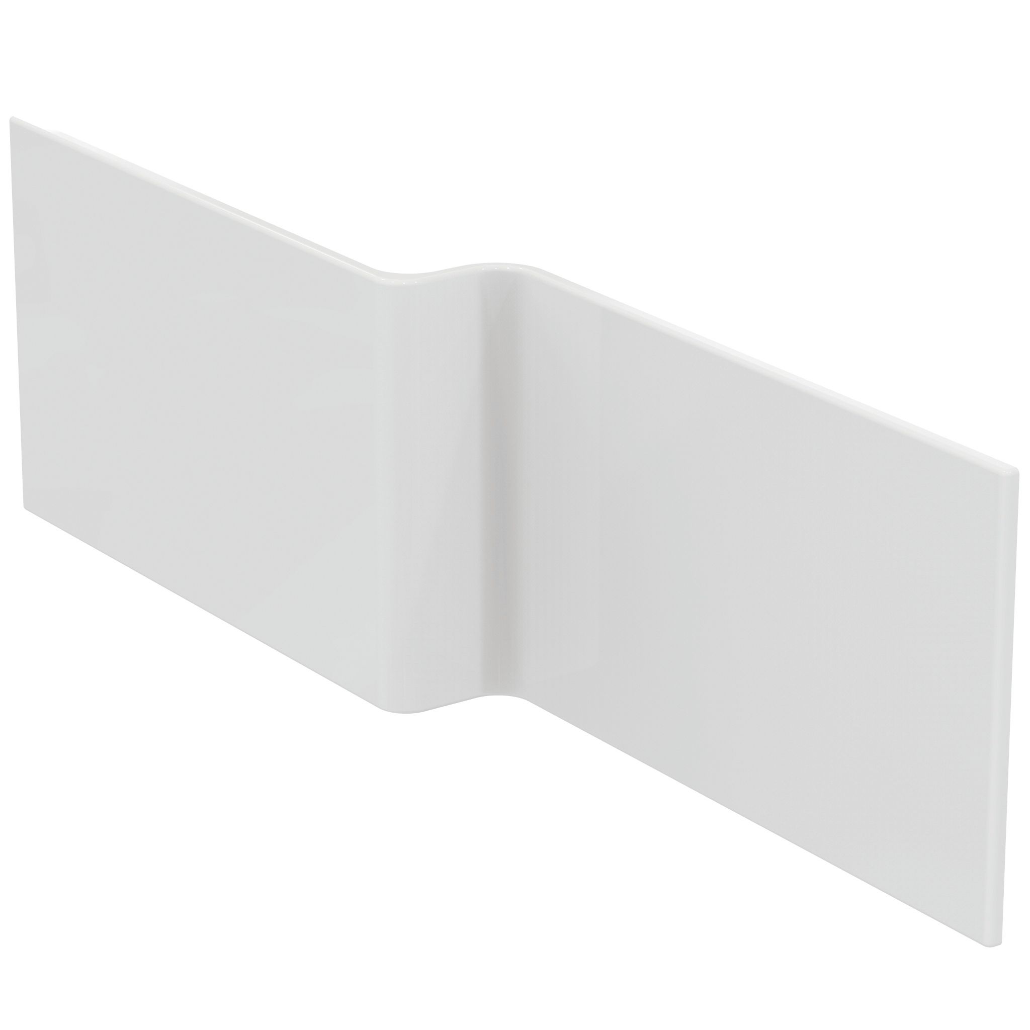 Ideal Standard Tempo cube Matt White Left or right-handed Rectangular Front Bath panel (H)51cm (W)169.5cm