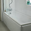 Ideal Standard Tempo cube White Square Bath Acrylic Rectangular Single ended Bath (L)1695mm (W)695mm