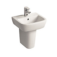 Ideal Standard Tempo D-shaped Freestanding Cloakroom Basin (W)40cm