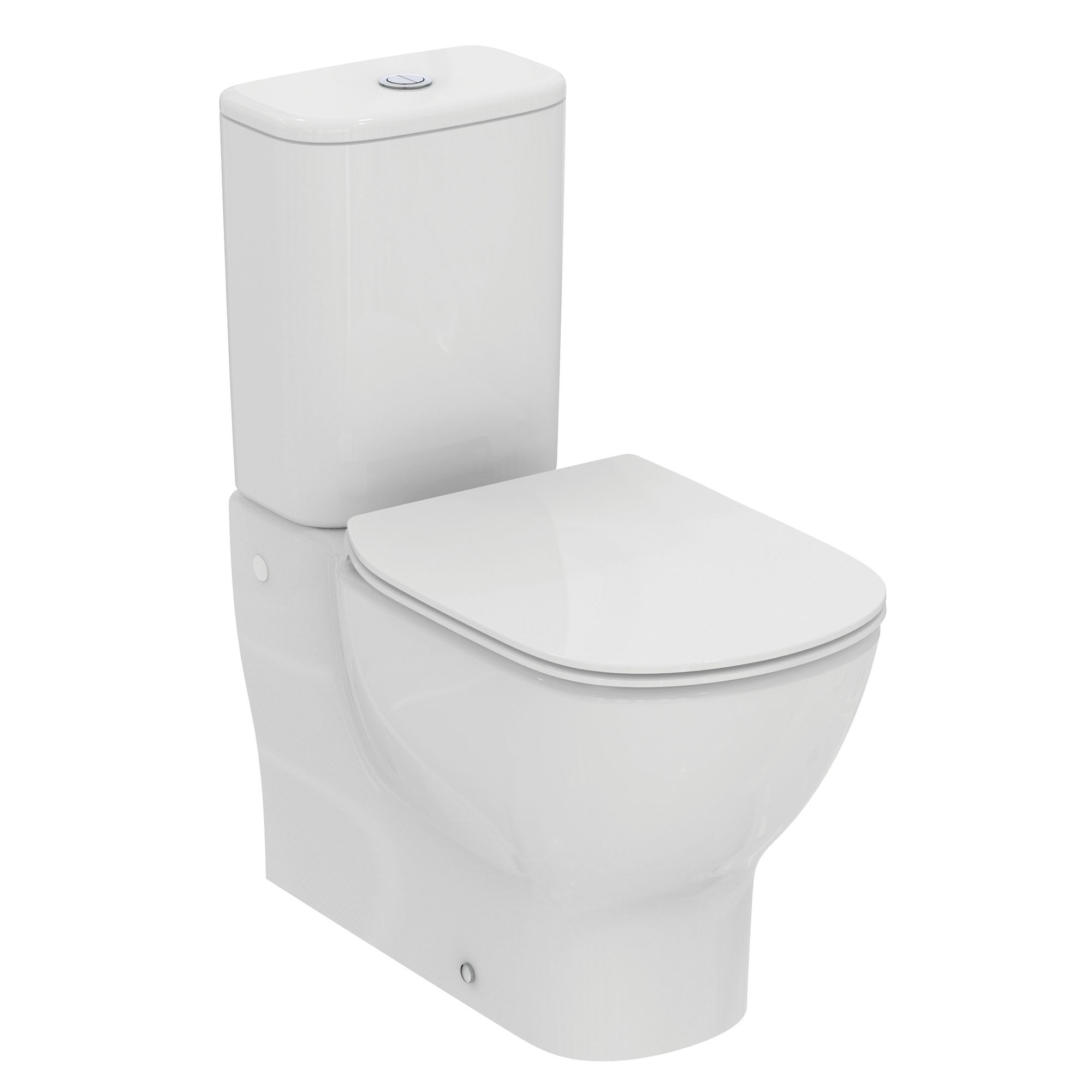 Ideal Standard Tesi White Back to wall Toilet set with Soft close seat