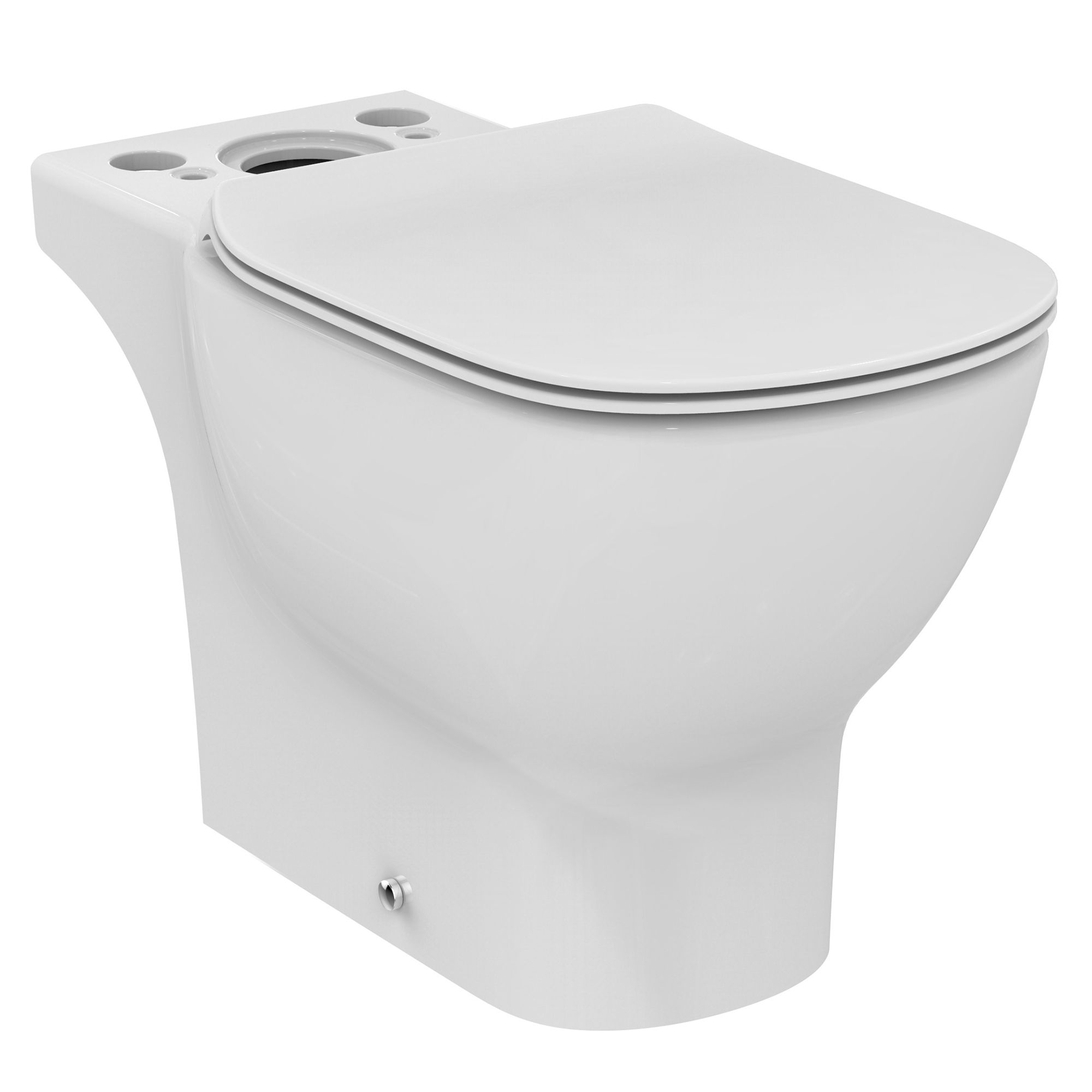Ideal Standard Tesi White Closecoupled Toilet set with Soft close seat