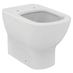 Ideal Standard Tesi White Slim Back to wall Toilet with Soft close seat