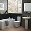 Ideal Standard Tesi White Slim Close-coupled Toilet set with Soft close seat