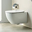 Ideal Standard Tesi White Slim Wall hung Toilet with Soft close seat