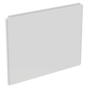 Ideal Standard Unilux White Left or right-handed Rectangular End Bath panel (H)51cm (W)70cm