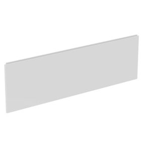 Ideal Standard Unilux White Rectangular Front Bath panel (H)51cm (W)170cm