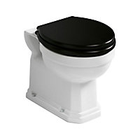 Ideal Standard Waverley White Back to wall Toilet set with Standard close seat