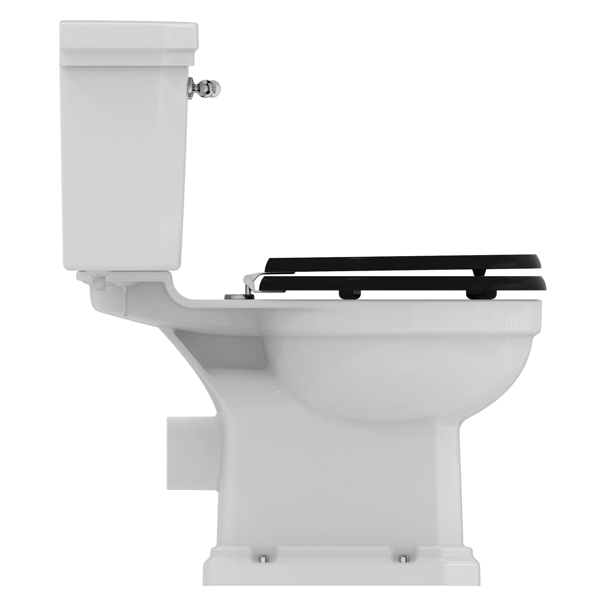 Ideal Standard Waverley White Standard Close-coupled Toilet & cistern with Standard close seat