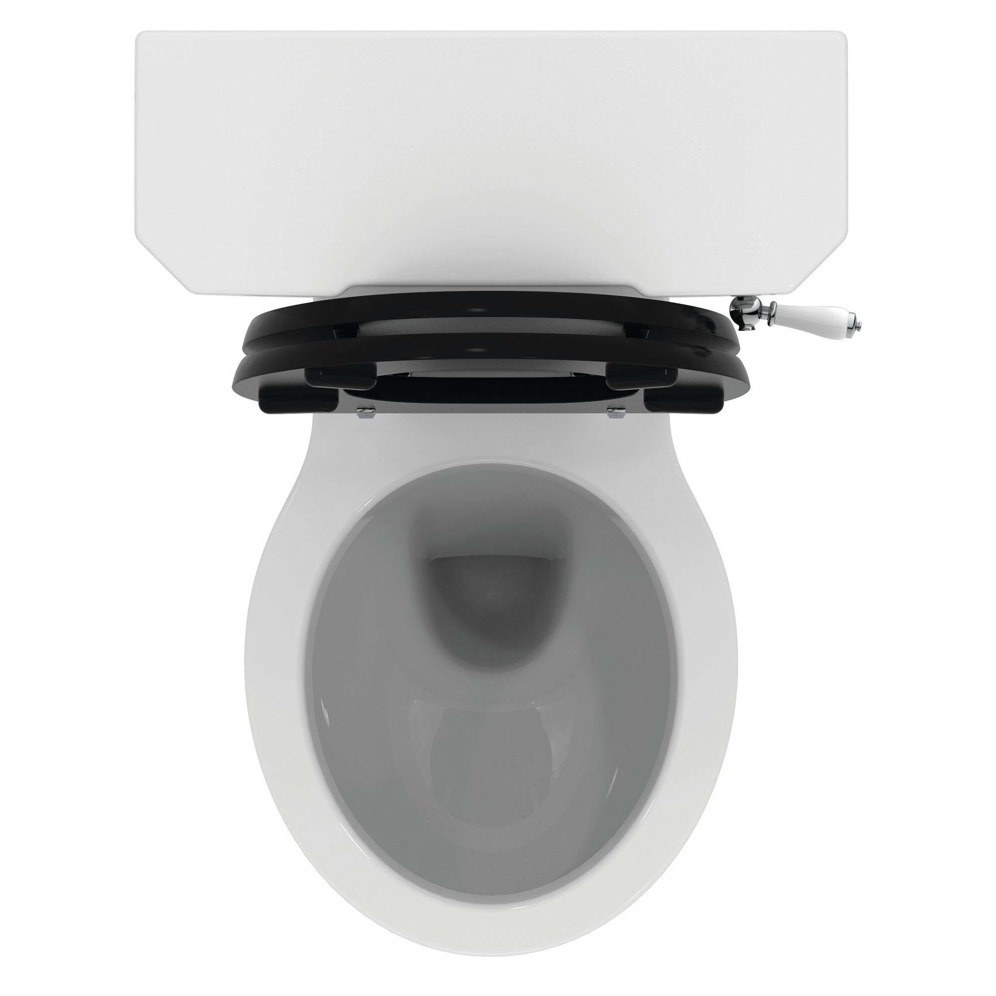 Ideal Standard Waverley White Standard Close-coupled Toilet & cistern with Standard close seat - 4
