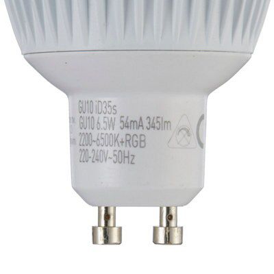 iDual 410lm Reflector spot LED Dimmable Light bulb, Pack of 2