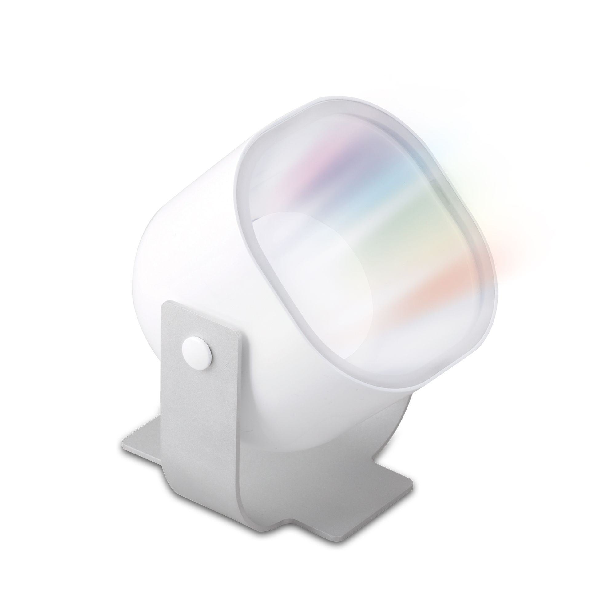 iDual Lilac White Mains-powered LED Projector light with remote