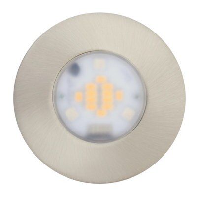 iDual Performa Stainless steel effect LED Downlight 7.5W IP65