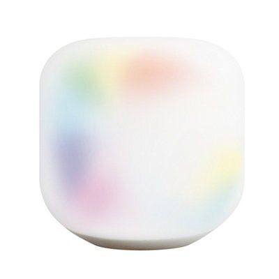 iDual Thyme White Table lamp with remote