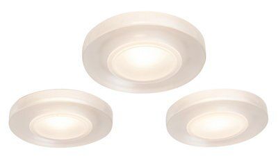 iDual White Non-adjustable LED Cool white, RGB & warm white Downlight 7.5W IP44 of 3