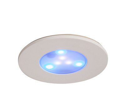 iDual White Non-adjustable LED RGB Downlight 7.5W IP65
