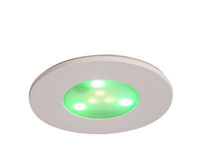 iDual White Non-adjustable LED RGB Downlight 7.5W IP65