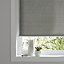 Iggy Corded Grey Plain Daylight Roller Blind (W)60cm (L)180cm