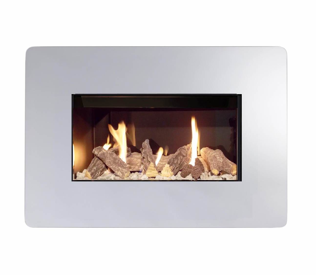 Ignite Royal Mirror effect Manual control Gas Fire