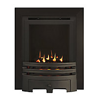 Ignite Westerly Glass Fronted Black Gas Fire