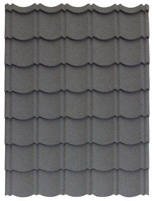IKO Grey Alu-zinc coated steel Easy-cover roofing sheet (W