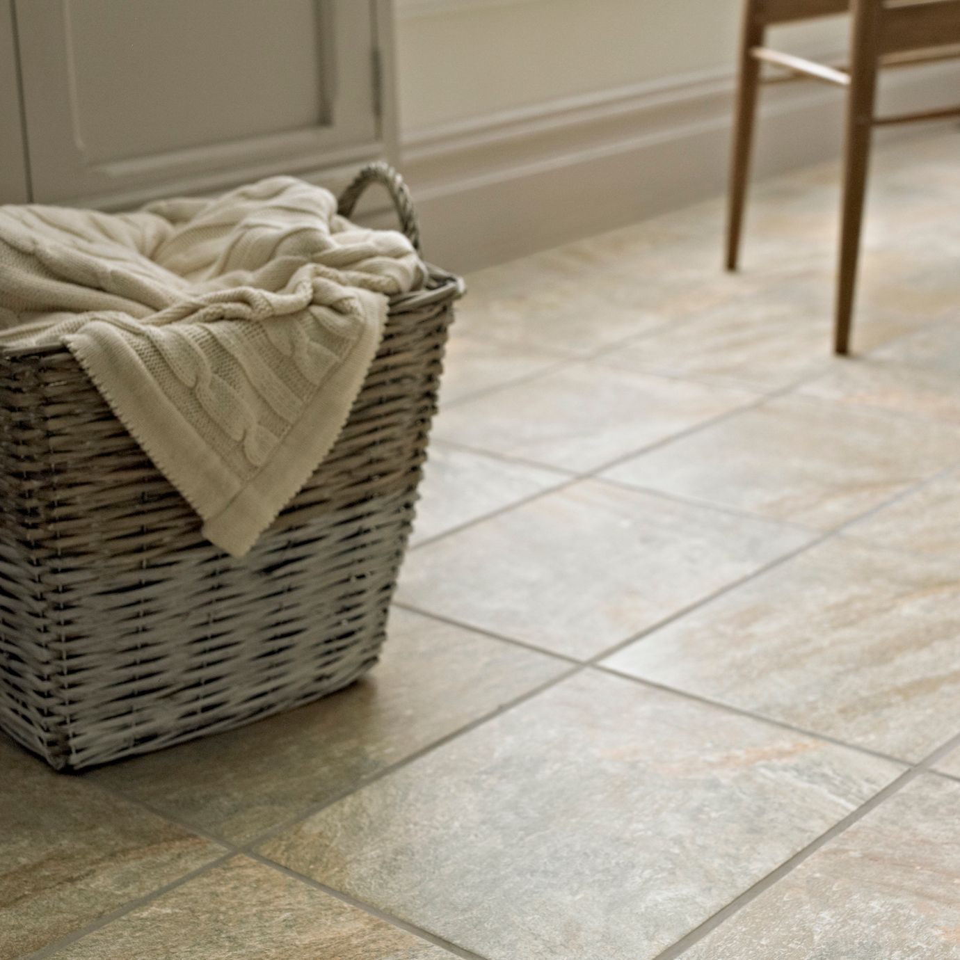 Absolute Collection — Contour Grey Stone Matt — Johnson Tiles