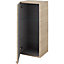 Imandra Deep Oak effect Single Bathroom Wall cabinet (H)90cm (W)40cm