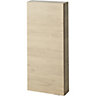 Imandra Oak effect Single Bathroom Wall cabinet (H)90cm (W)40cm