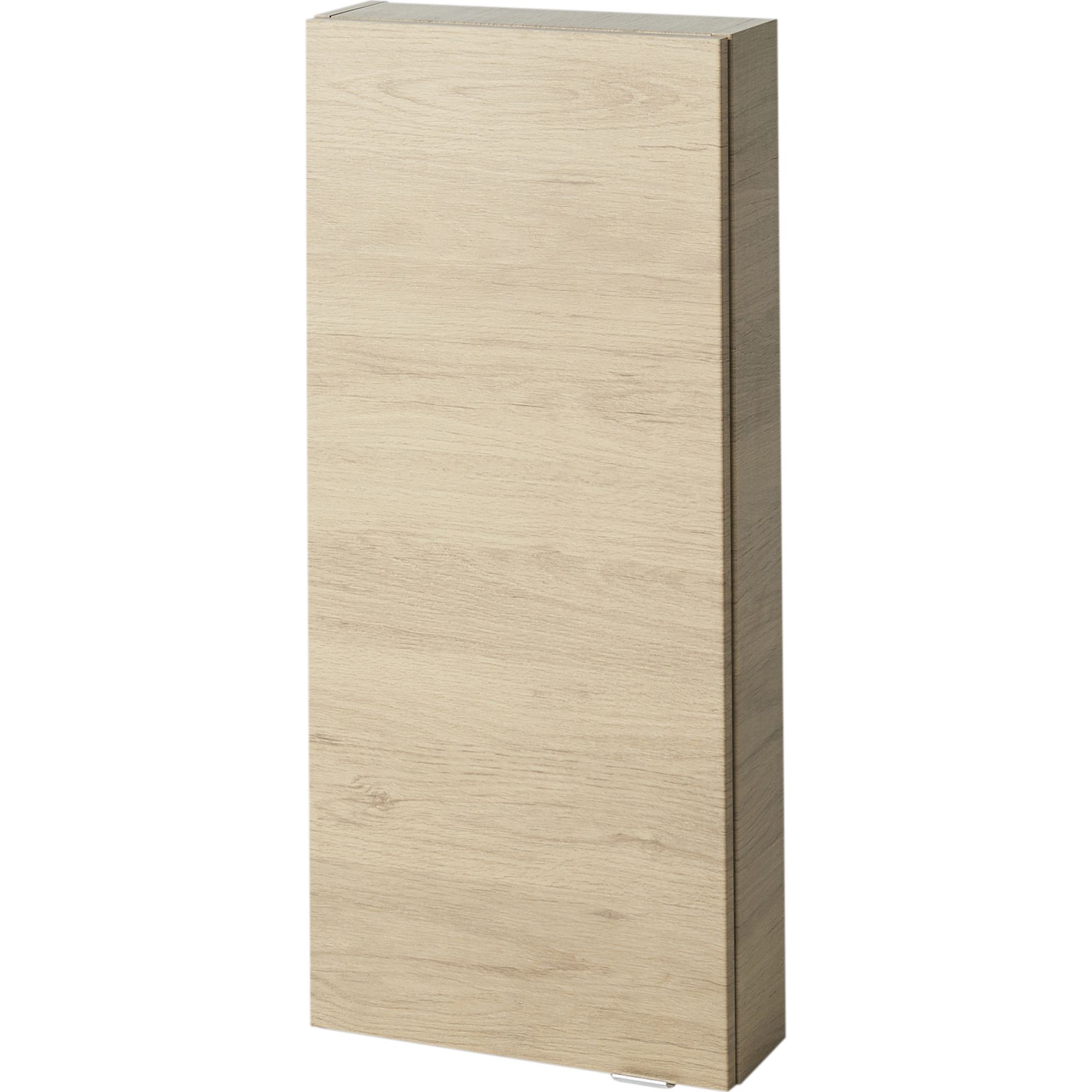 Imandra Oak effect Single Bathroom Wall cabinet (H)90cm (W)40cm | DIY ...
