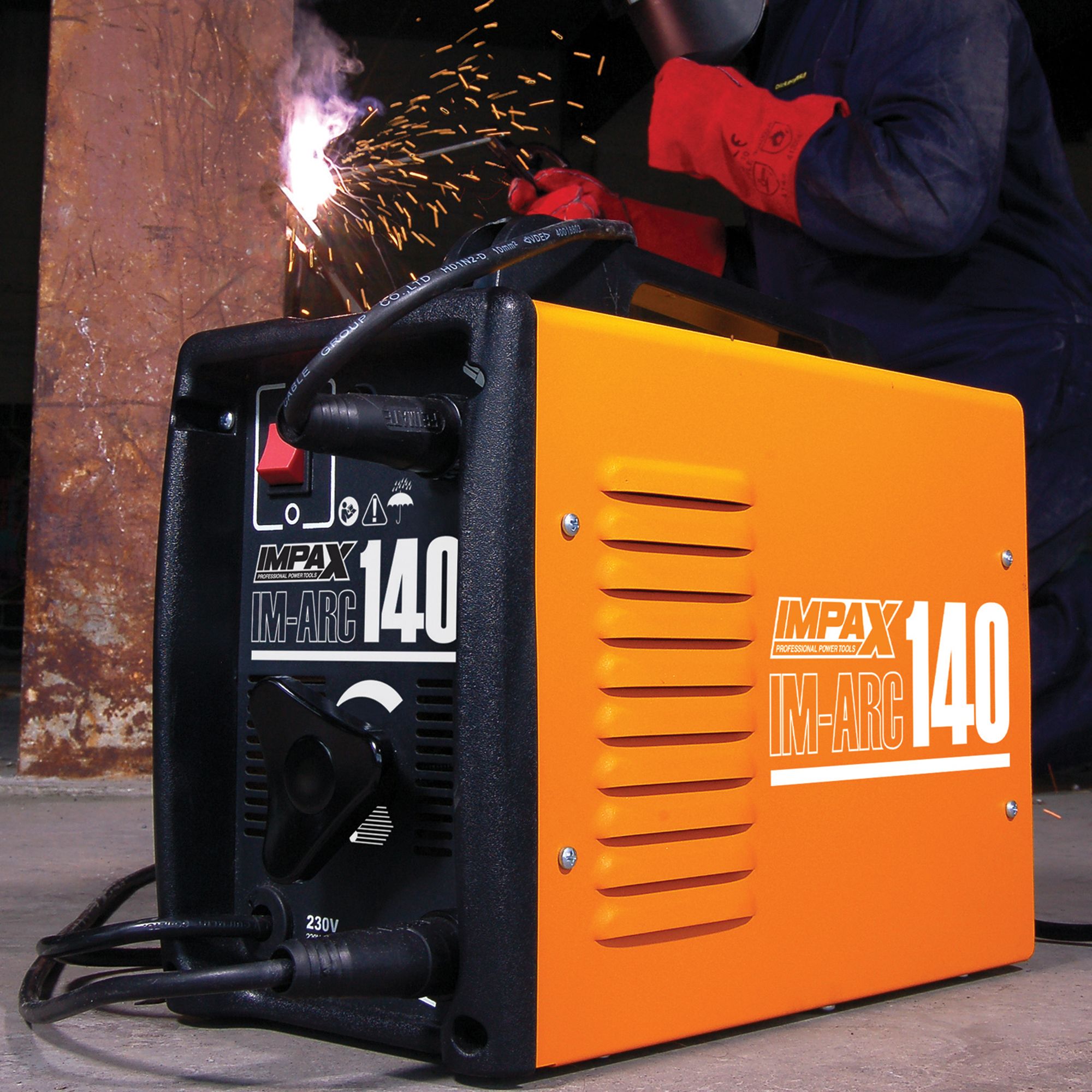 Impax 240V Arc welder IM-ARC140 / 10 / 115