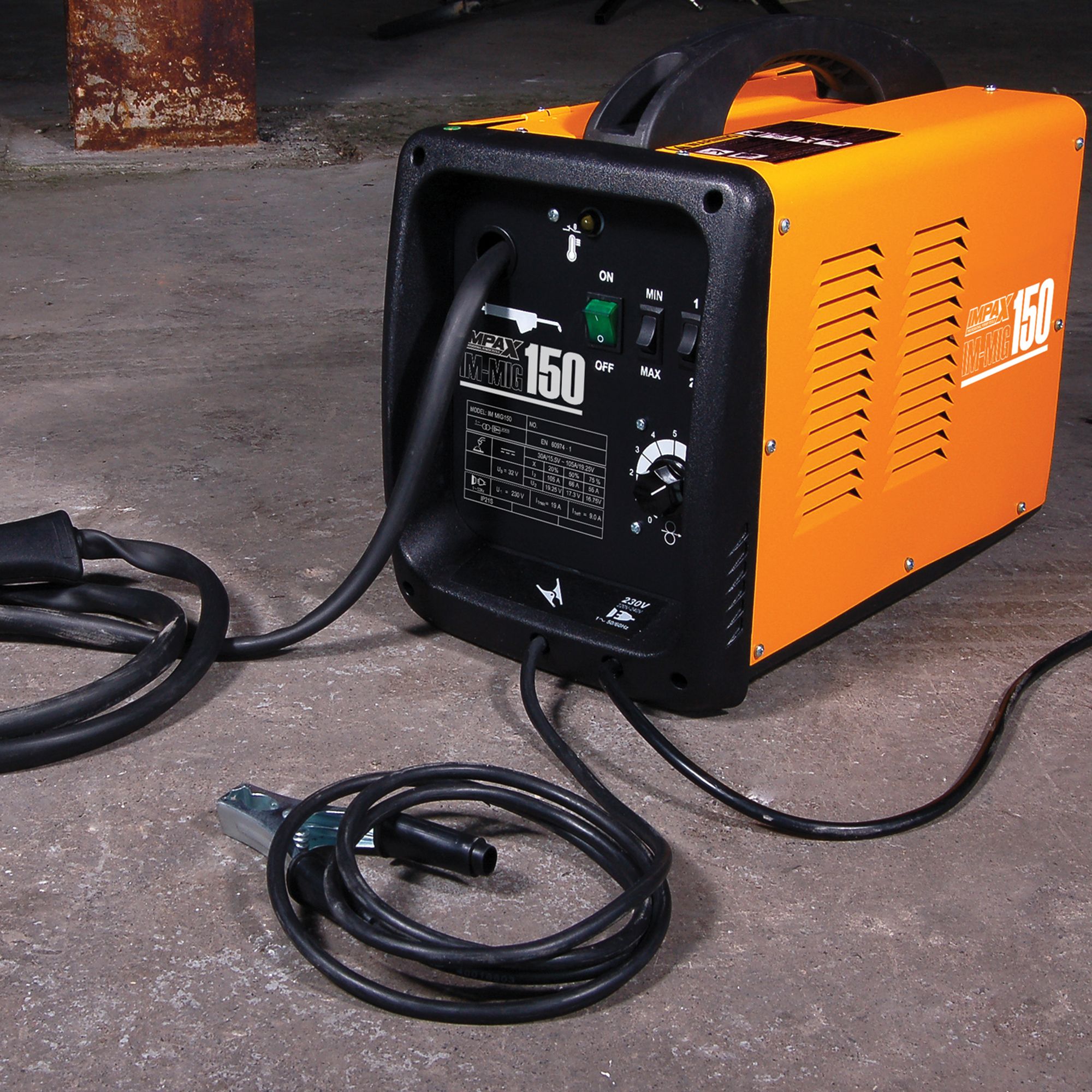 Impax 240V MIG welder IM-MIG 150 / 20 / 150