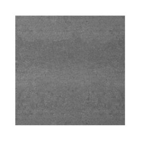 Imperiali Anthracite Gloss Plain Concrete effect Porcelain Wall & floor Tile Sample