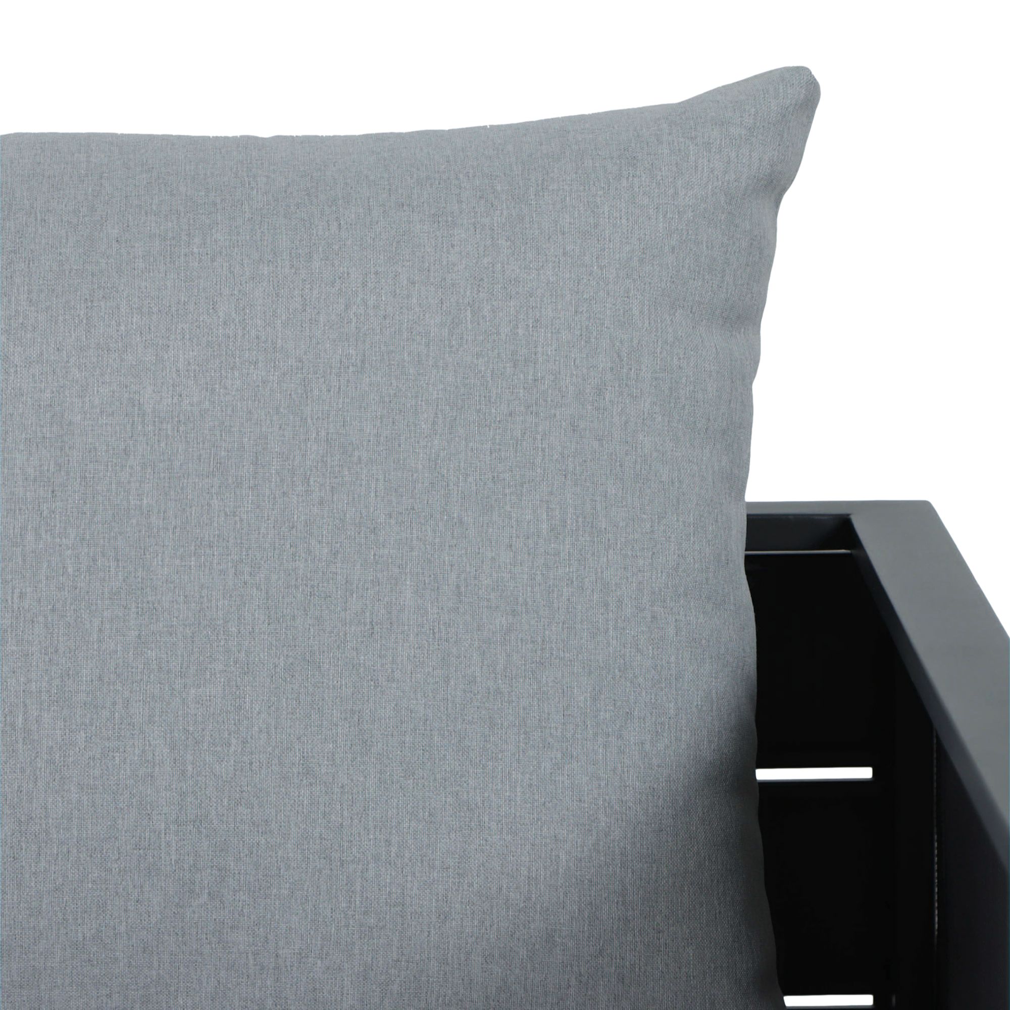 Inca Grey Metal 4 Seater Modular Dining set