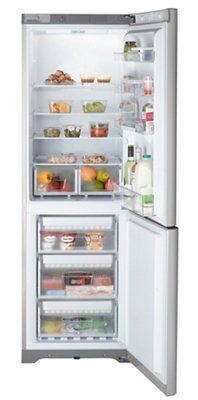 Indesit BIAA 13 SI WD UK Freestanding Defrosting Fridge freezer - Silver
