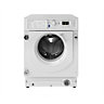 Indesit BIWDIL75125UKN_WH 7kg/5kg Built-in Condenser Washer dryer - White