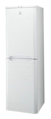 Indesit CAA 55 American style Freestanding Defrosting Fridge freezer - White