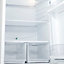 Indesit CAA 55 American style Freestanding Defrosting Fridge freezer - White